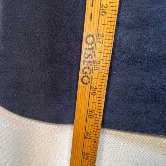 Jeffrey Banks Men's Supra Suede Sport Coat Suit Jacket Long Sleeve Size 42 Blue - Picture 10 of 13